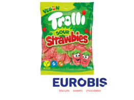 TROLLI SOUR STRAWBIES VEGAN 150G
