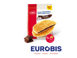 LOTUS GEVULDE WAFELS CHOCOLADE 290g