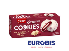 BERGEN COOKIES WHITE CHCOLATE RED VELVET 128g